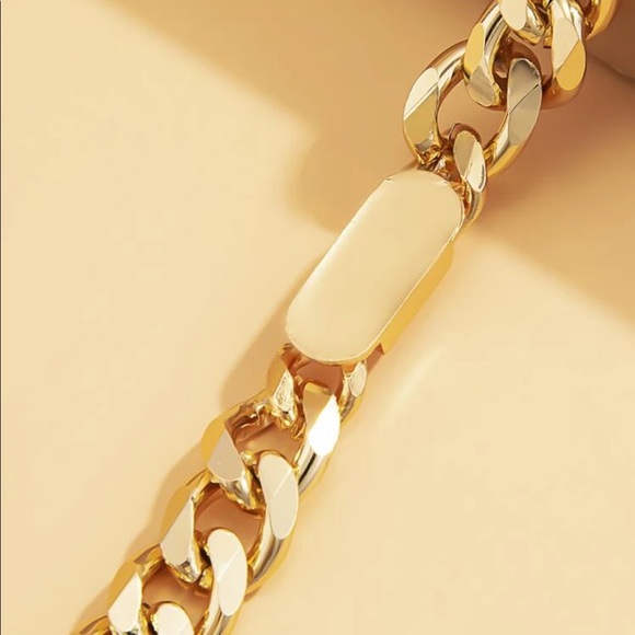 Stainless Steel Cuban Chain Necklace - Picture 4 of 4